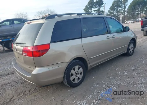 2004 Toyota Sienna Le из США, поврежденный, VIN 5TDZA23C14S054111
